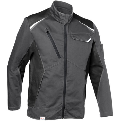 Kübler Jacke ICONIQ 1140 anthrazit/schwarz Gr. L