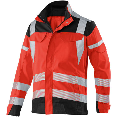 Kübler Jacke REFLECTIQ PSA 2 warnrot/schwarz Gr. 106