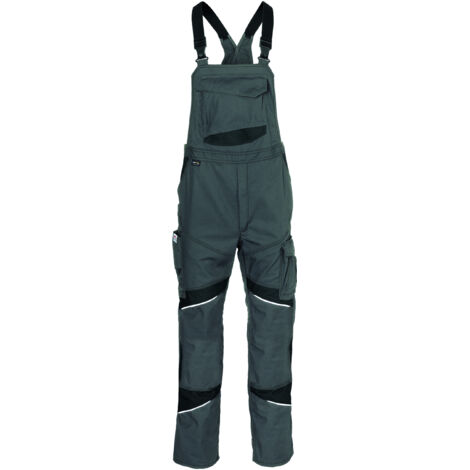 Kübler Latzhose ACTIVIQ cotton+ 3450 anthrazit/schwarz Gr. 90