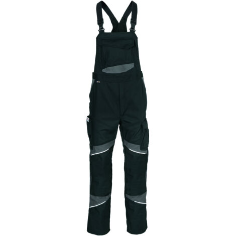 Kübler Latzhose ACTIVIQ cotton+ 3450 schwarz/anthrazit Gr. 98
