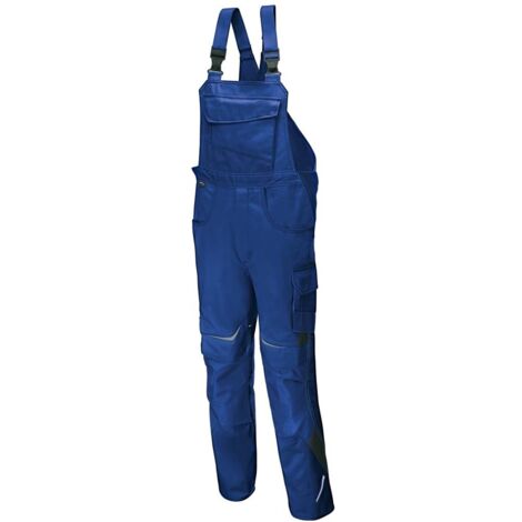 Kübler Latzhose Pulsschlag Gr.58 kornblau/schwarz