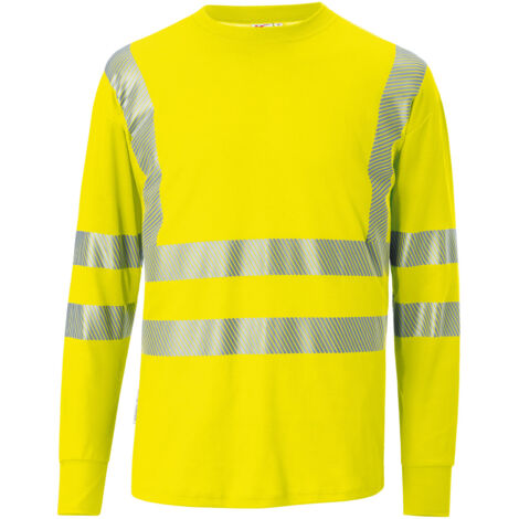 Kübler Longsleeve REFLECTIQ PSA 2 5045 warngelb Gr. L