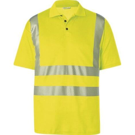 Kübler Polo REFLECTIQ PSA 2 5042 warngelb Gr. S