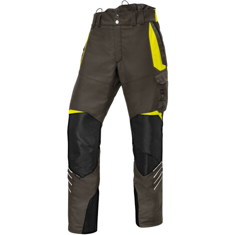 Kübler Schnittschutzhose Forest, PSA 3 olive/warngelb XXL