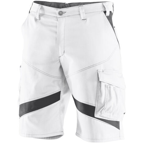 Kübler Shorts ACTIVIQ weiß/anthrazit Gr. 48