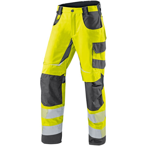 Kübler Sommerhose REFLECTIQ PSA 2 warngelb/anthrazit Gr. 26