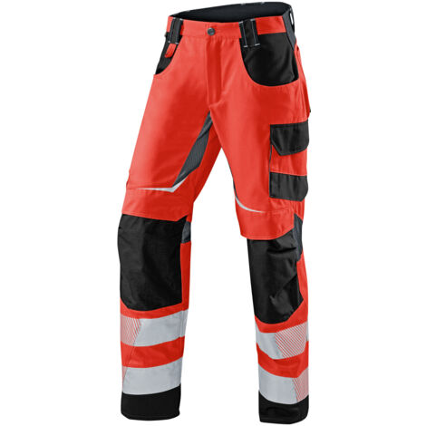 Kübler Sommerhose REFLECTIQ PSA 2 warnrot/schwarz Gr. 48