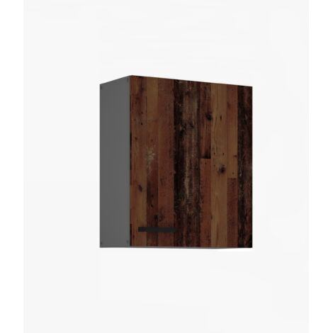 Küche OLD STYLE Hängeschrank 60 cm Old Wood Küchenzeile Küchenblock Einbauküche