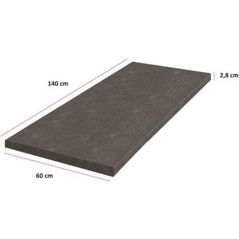 Küchen Arbeitsplatte Metallic Brown 140 cm 28 mm Bianca Grey Rose Küchenzeile