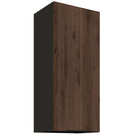 Küchen Hängeschrank 40 cm MONZA Okapi Nußbaum Küche Küchenzeile 90 cm hoch