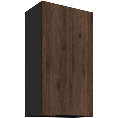 Küchen Hängeschrank 50 cm MONZA Okapi Nußbaum Küche Küchenzeile 90 cm hoch