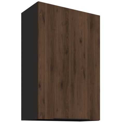 Küchen Hängeschrank 60 cm MONZA Okapi Nußbaum Küche Küchenzeile 90 cm hoch