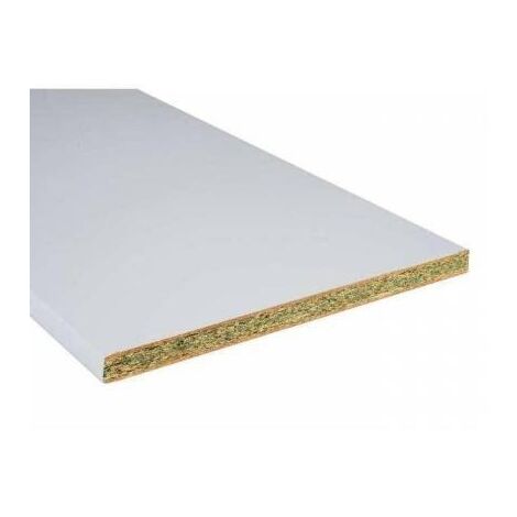 Küchenarbeitsplatte Weiß 3,8x60x305 cm
