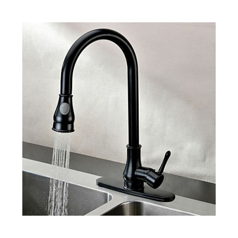 Küchenarmatur im Antikstil, Ausführung in Glänzender Bronze