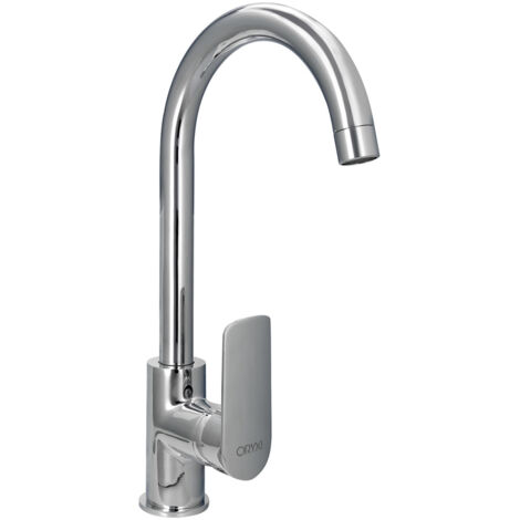 Küchenarmatur oryx Hambourg silber Einhebel Messing