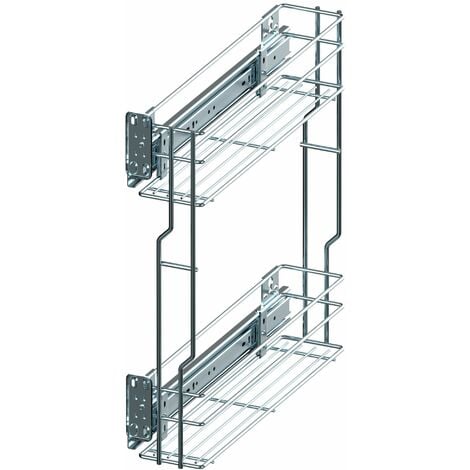 LIVINGPOINT24 Küchenauszug, Schrank ab 20cm, Schrankauszug Küche, Innenauszug