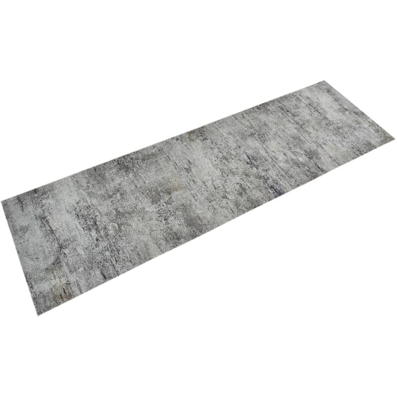Küchenteppich Waschbar Beton 60x180 Cm Samt Vidaxl