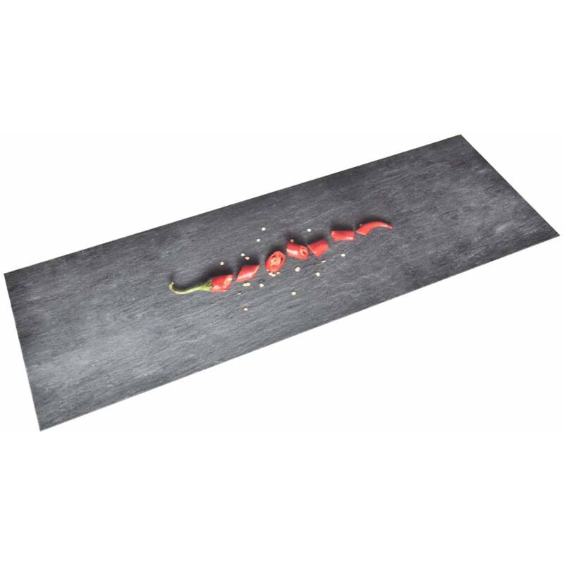 Küchenbodenmatte Waschbar Pfeffer 60x180 Cm Vidaxl