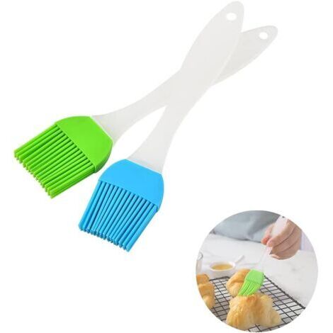 Küchenbürste, Silikonbürste, Silikon-Küchenbürste, Grillpinsel, Gebäckpinsel, zum Grillen, für Kuchen, Backen, Ölen