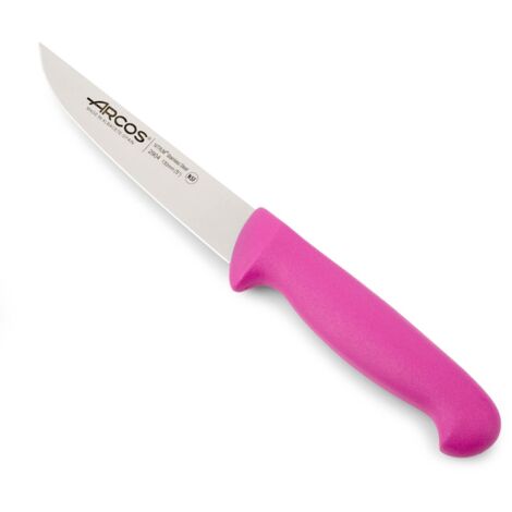 Küchenmesser Arcos 2900 - Prof  290431 aus Nitrum Edelstahl und mango ergonomische Polypropylen Fuscia Farbe und 13 cm Klinge, Vitrine