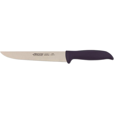 Küchenmesser Arcos Menorca 145400 in Nitrum Edelstahl und mango in Polypropylen mit 19 cm Klinge in Blisterverpackung.