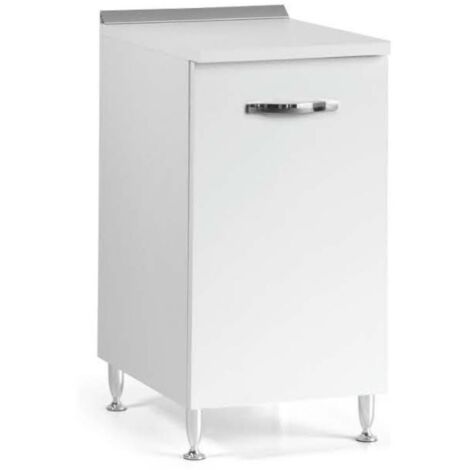 Küchenmöbel 1 Tür 40X50X85H WEISS