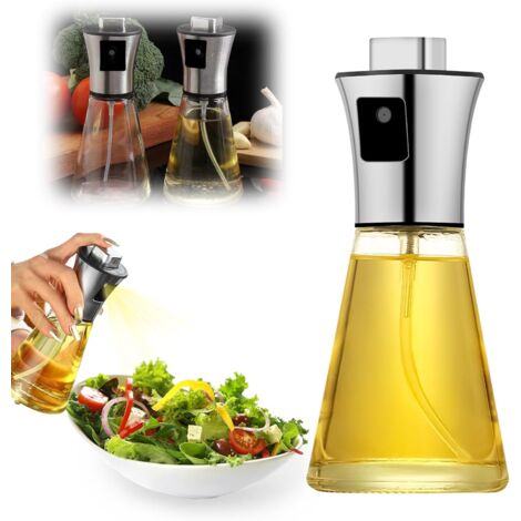 Küchenölspray, 200 ml Küchenölsprüher aus Edelstahl