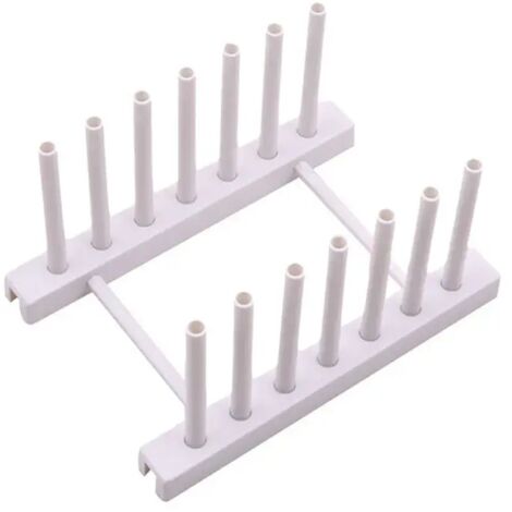 Küchenorganizer, Topfdeckelhalter, Löffelhalter, Topfdeckelablage, Geschirrhalter, Pfannendeckelständer, Küchenzubehör, Weiß