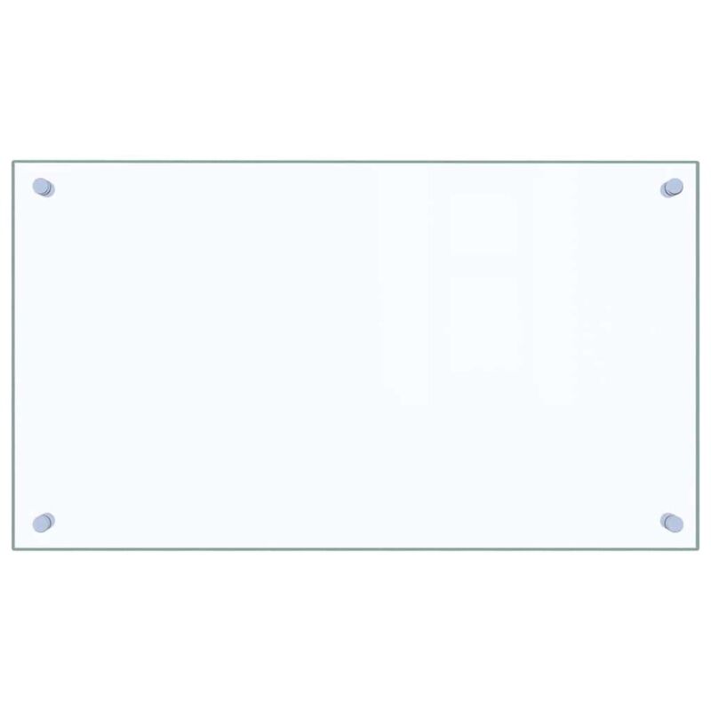 Küchenrückwand Transparent 70×40 Cm Hartglas Vidaxl
