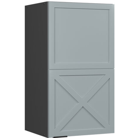 Küchenschränke  Fame-Line, Hellblau-grau, 40 cm, Vicco