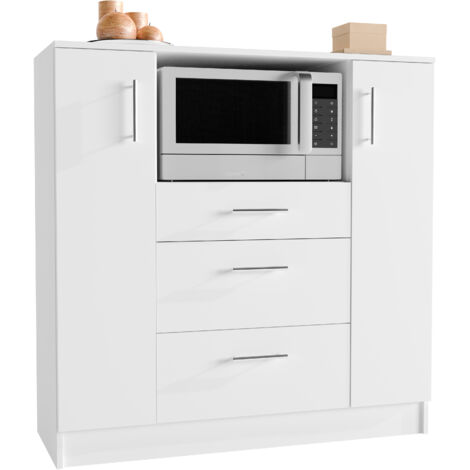 Küchenschrank Kommode Mikrowelle Esilo