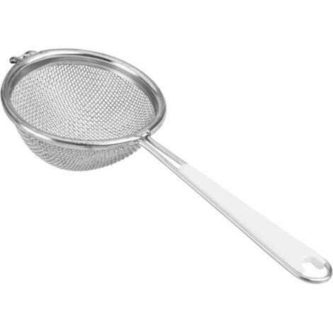 Küchensieb fein 10 cm Aluminium mit Griffeinlage