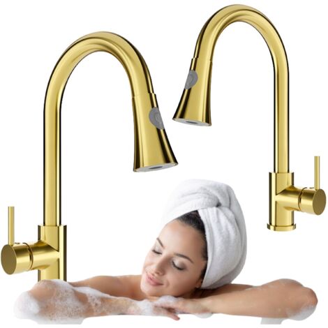 Küchenspüle Wasserhahn SEM-2102 Gold
