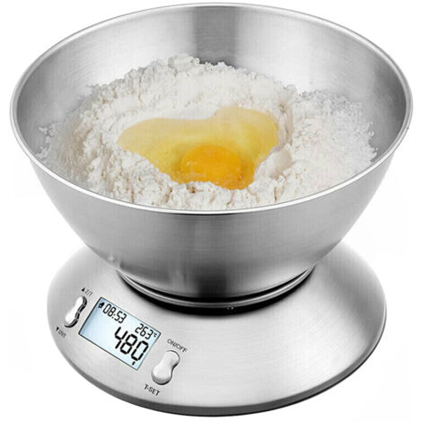 Küchenstahlwaage 5KG/1G (18) GABB