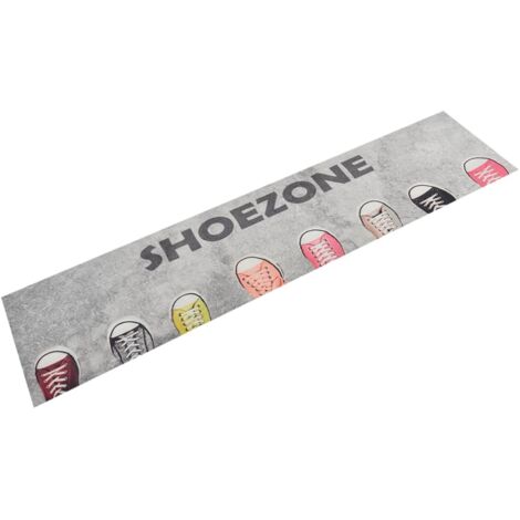 Küchenteppich Waschbar Shoezone 60x300 cm Samt