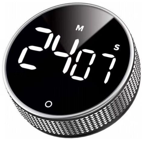 Küchentimer, magnetischer digitaler LED-Countdown-Timer, visueller Timer, einfach zu bedienen für Kinder, Senioren, Lehrer und Klassenzimmer