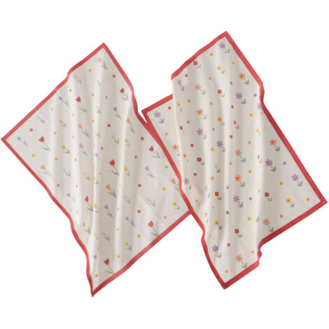 Küchentücher aus Baumwolle BLÜMI, 2er-Set