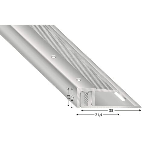 kuegele Floor profilo 100 cm anodizzato per pavimenti 7 – 15 mm, STS21 S 100