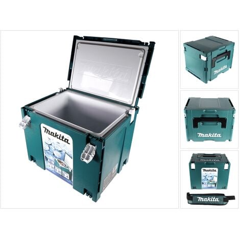 Makita Makpac 4 System Koffer Cool Case Kühlbox 18 Liter Volumen mit Isolierauskleidung ( 198253-4 )