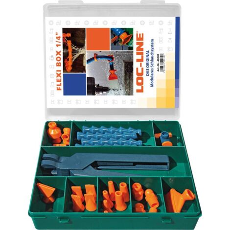 Kühlmittelschlauch-Satz Flexi-Box 27-teilig 1/2 LOC-LINE