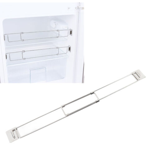 [Kühlschrank-Stabilisierungsstange] Verstellbare Spannstangen aus Edelstahl 304, 31,6–57,5 cm, Sicherheitsstütze für Wohnmobil, Camping und Küche