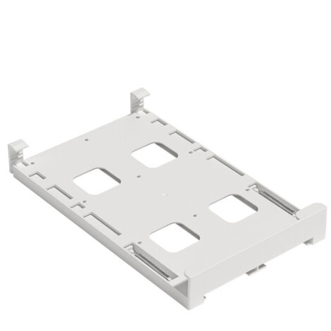 [Kühlschrankhalterung] 【Kühlschrankregalhalter】 ABS-Regal, verstellbare Größe 28 cm, Tragkraft 200 g, einfache Montage, für optimale Kühlschrankorganisation