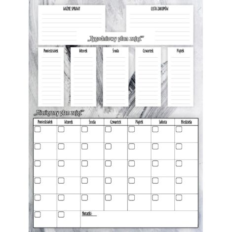 Kühlschrankkalender Magnettafel Groß Monats-Wochenplaner XXL