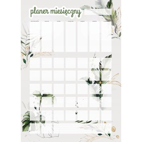 Kühlschrankplaner Magnetkalender 40x56cm