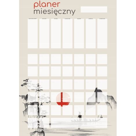 Kühlschrankplaner Magnetkalender 60x85cm