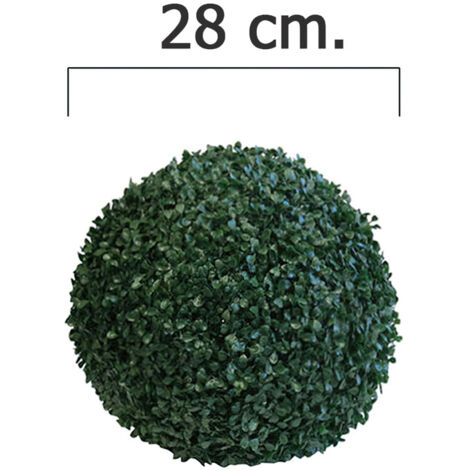 Künstliche Buchsbaumkugel Papillon 28 cm