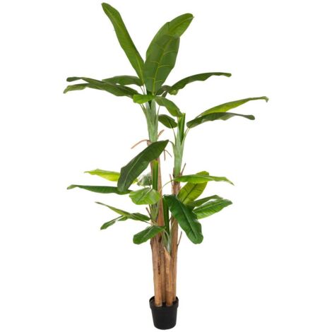 Künstliche Riesenbananenstaude H. 285 cm