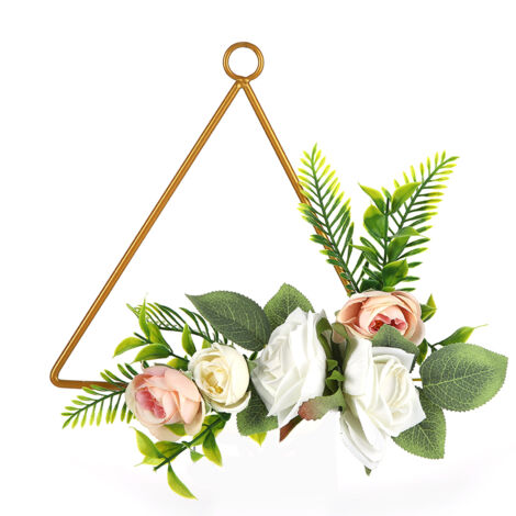 Künstlicher Blumenkranz für Brautjungfern, Wanddekoration, Deckendekoration, Innenbereich (SPH-5635)