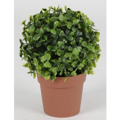 Künstlicher Buchsbaum Topf Pflanzen Blumen Dekoration Haushalt Wohnen Zimmer