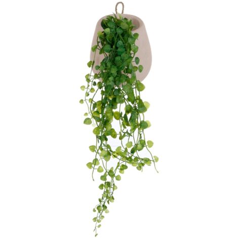Künstlicher Efeu - Zementtopf - H62 cm